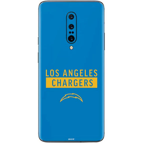 NFL Los Angeles Chargers Blue Performance Series OnePlus 7 Pro Skin
