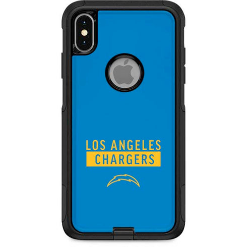 NFL Los Angeles Chargers Blue Performance Series Otterbox Commuter iPhone Skin