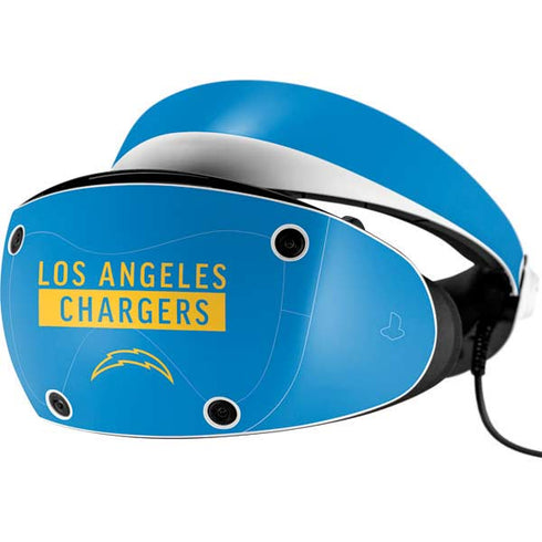 NFL Los Angeles Chargers Blue Performance Series PlayStation VR2 Skin