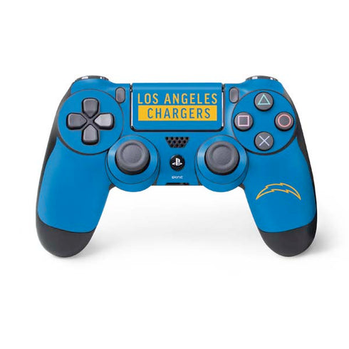 NFL Los Angeles Chargers Blue Performance Series PS4 Controller Skin