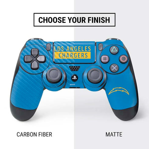 NFL Los Angeles Chargers Blue Performance Series PS4 Pro/Slim Controller Skin