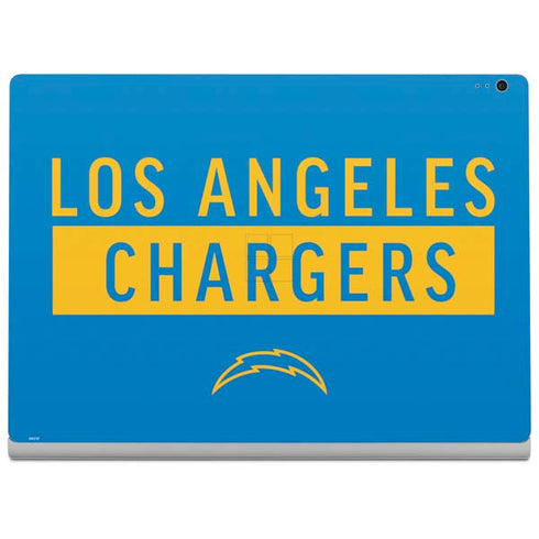 NFL Los Angeles Chargers Blue Performance Series Surface Book 2 13.5in Skin