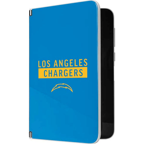 NFL Los Angeles Chargers Blue Performance Series Surface Duo Skin