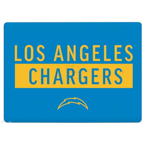 NFL Los Angeles Chargers Blue Performance Series Surface Laptop 3 13.5in Skin