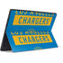 NFL Los Angeles Chargers Blue Performance Series Surface Pro 7 Skin