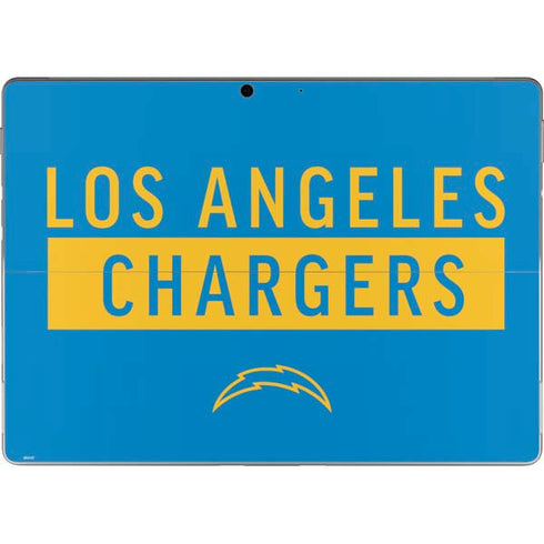 NFL Los Angeles Chargers Blue Performance Series Surface Pro 9 Skin