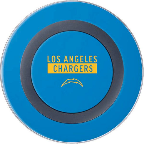 NFL Los Angeles Chargers Blue Performance Series Wireless Charger Skin