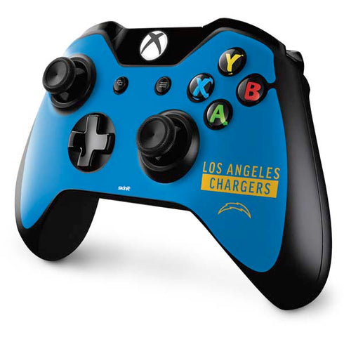NFL Los Angeles Chargers Blue Performance Series Xbox One Controller Skin