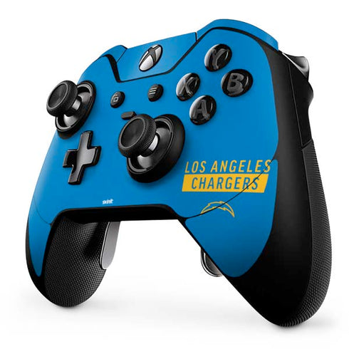 NFL Los Angeles Chargers Blue Performance Series Xbox One Elite Controller Skin