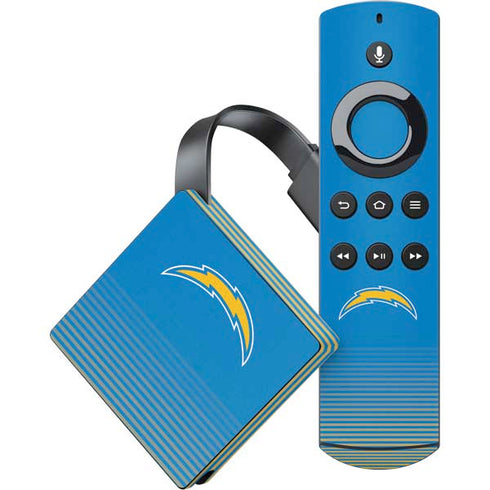 NFL Los Angeles Chargers Breakaway Amazon Fire TV Skin