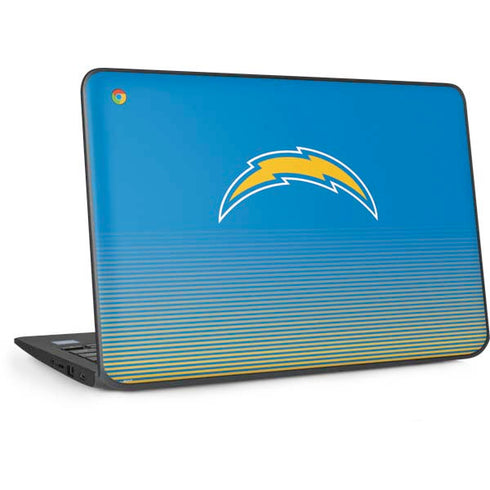 NFL Los Angeles Chargers Breakaway HP Chromebook Skin