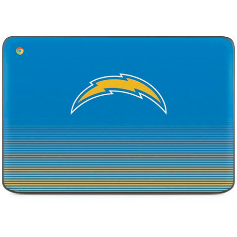 NFL Los Angeles Chargers Breakaway HP Chromebook Skin