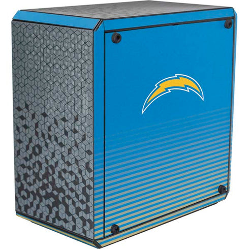 NFL Los Angeles Chargers Breakaway Cooler Master MasterBox Q300L Mini Tower Skin