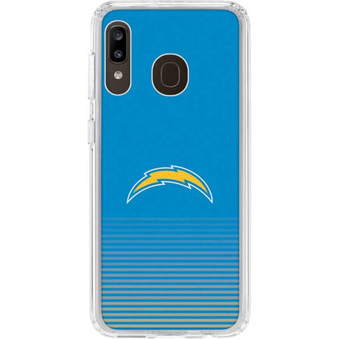 NFL Los Angeles Chargers Breakaway Galaxy A20 Clear Case