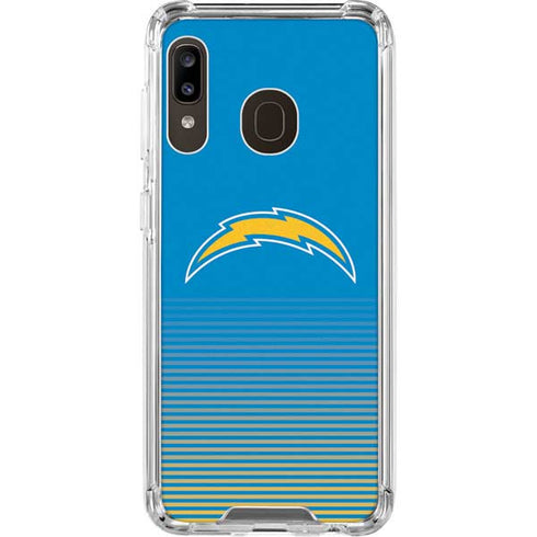 NFL Los Angeles Chargers Breakaway Galaxy A30 Clear Case