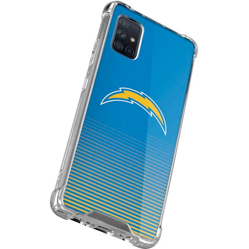 NFL Los Angeles Chargers Breakaway Galaxy A51 5G Clear Case