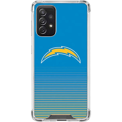 NFL Los Angeles Chargers Breakaway Galaxy A72 5G Clear Case