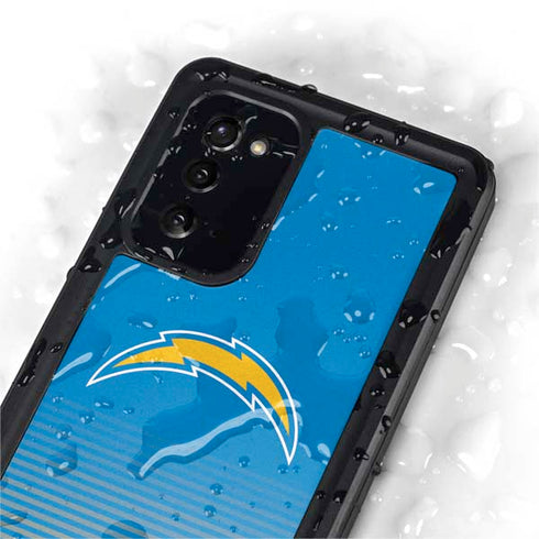 NFL Los Angeles Chargers Breakaway Galaxy Note20 5G Waterproof Case