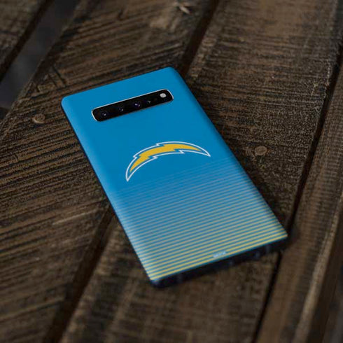 NFL Los Angeles Chargers Breakaway Galaxy S10 Plus Skin