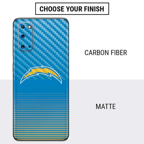 NFL Los Angeles Chargers Breakaway Galaxy S20 Skin