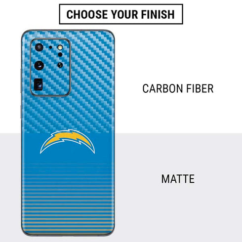 NFL Los Angeles Chargers Breakaway Galaxy S20 Ultra 5G Skin