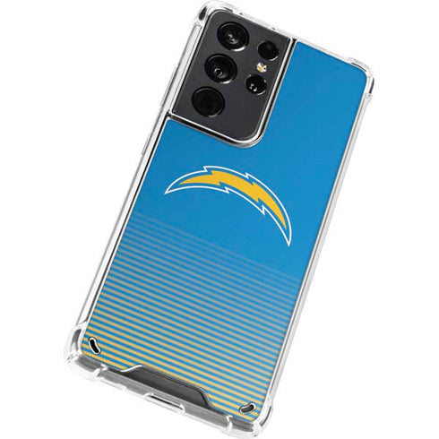 NFL Los Angeles Chargers Breakaway Galaxy S21 Ultra 5G Clear Case