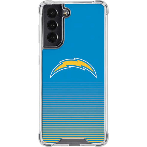 NFL Los Angeles Chargers Breakaway Galaxy S22 Clear Case