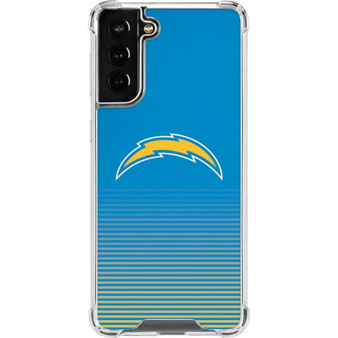 NFL Los Angeles Chargers Breakaway Galaxy S22 Plus Clear Case