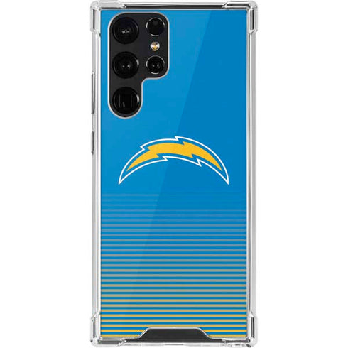 NFL Los Angeles Chargers Breakaway Galaxy S22 Ultra Clear Case