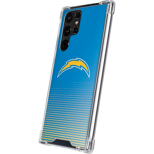 NFL Los Angeles Chargers Breakaway Galaxy S22 Ultra Clear Case