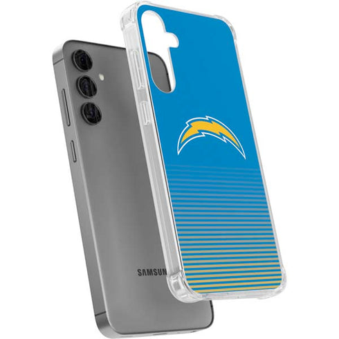 NFL Los Angeles Chargers Breakaway Galaxy S24 Plus Clear Case