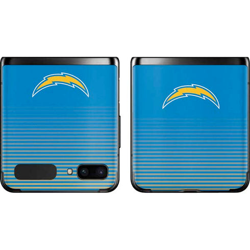 NFL Los Angeles Chargers Breakaway Galaxy Z Flip Skin