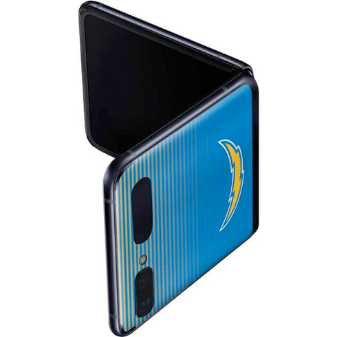 NFL Los Angeles Chargers Breakaway Galaxy Z Flip Skin
