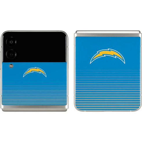 NFL Los Angeles Chargers Breakaway Galaxy Z Flip3 5G Skin