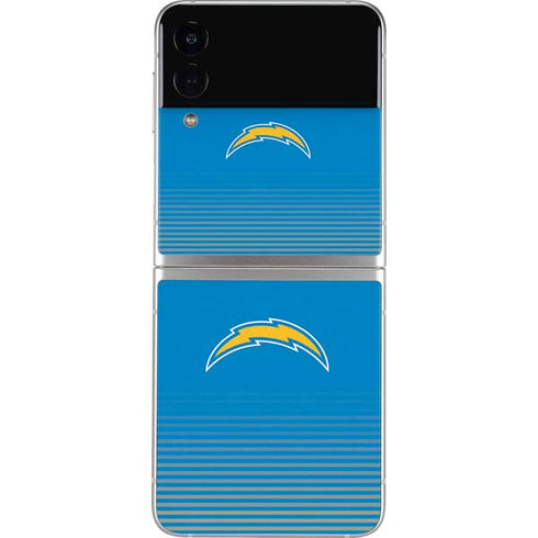 NFL Los Angeles Chargers Breakaway Galaxy Z Flip3 5G Skin