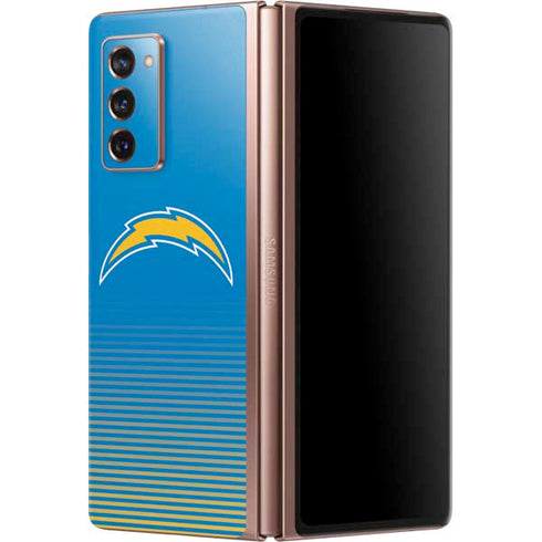 NFL Los Angeles Chargers Breakaway Galaxy Z Fold2 5G Skin