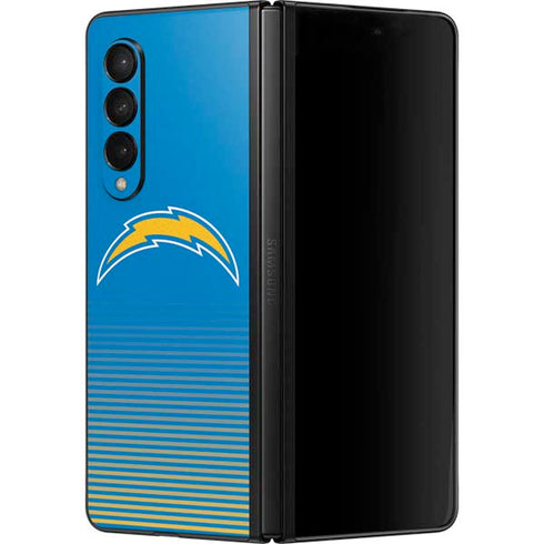 NFL Los Angeles Chargers Breakaway Galaxy Z Fold3 5G Skin
