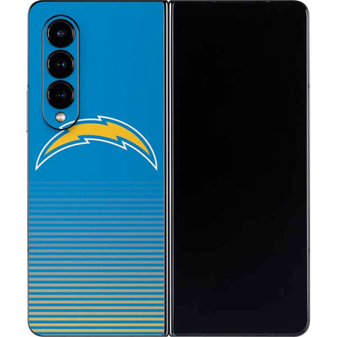 NFL Los Angeles Chargers Breakaway Galaxy Z Fold4 5G Skin