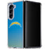NFL Los Angeles Chargers Breakaway Galaxy Z Fold5 5G Clear Case