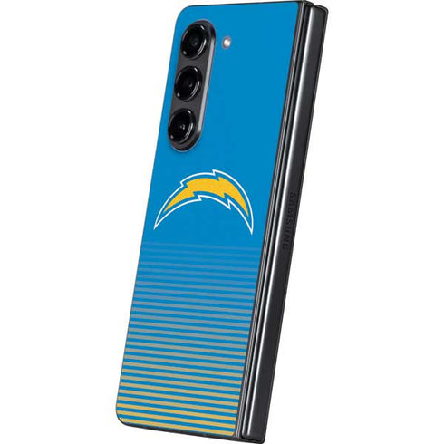 NFL Los Angeles Chargers Breakaway Galaxy Z Fold5 5G Skin