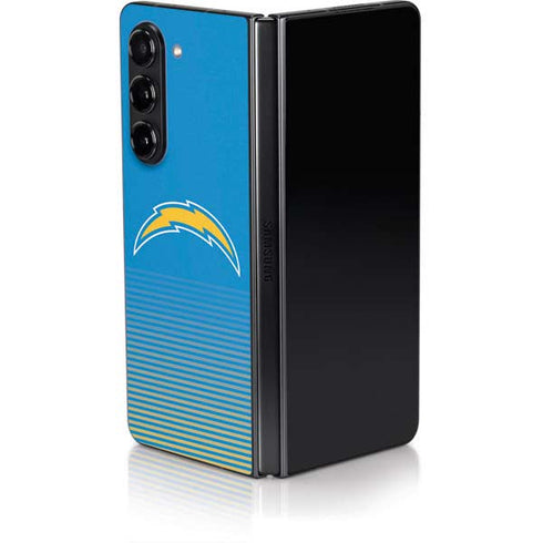 NFL Los Angeles Chargers Breakaway Galaxy Z Fold5 5G Skin