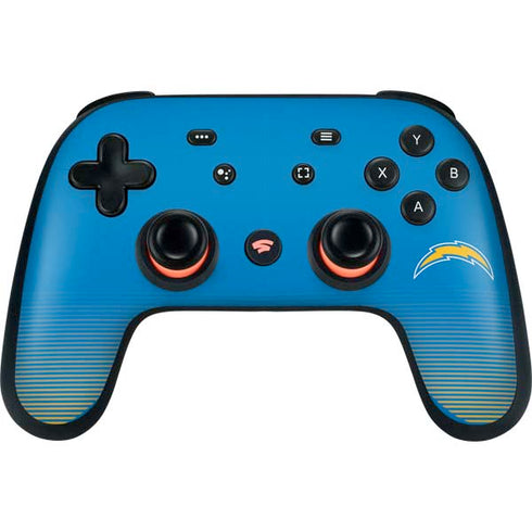 NFL Los Angeles Chargers Breakaway Google Stadia Controller Skin