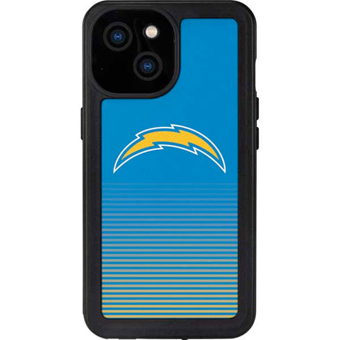NFL Los Angeles Chargers Breakaway iPhone 13 Mini Waterproof Case