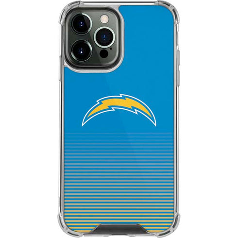 NFL Los Angeles Chargers Breakaway iPhone 13 Pro Max Clear Case