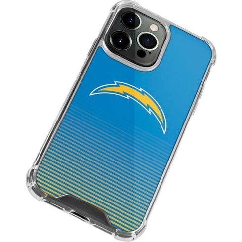 NFL Los Angeles Chargers Breakaway iPhone 15 Pro Clear Case