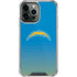 NFL Los Angeles Chargers Breakaway iPhone 15 Pro Max Clear Case