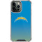 NFL Los Angeles Chargers Breakaway iPhone 14 Pro Max Clear Case