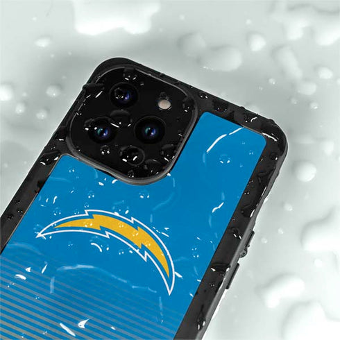 NFL Los Angeles Chargers Breakaway iPhone 14 Pro Max Waterproof Case