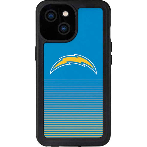 NFL Los Angeles Chargers Breakaway iPhone 15 Waterproof Case