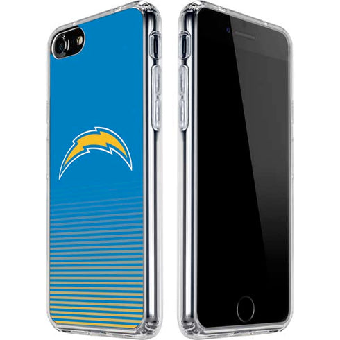 NFL Los Angeles Chargers Breakaway iPhone SE (2nd & 3rd Gen) Clear Case